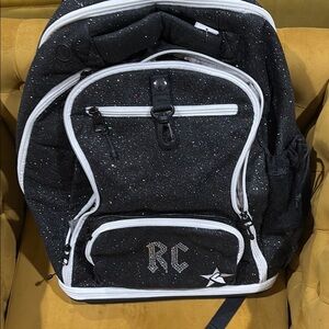 Black Travel Bag RC travel, cheerleader bag new never used